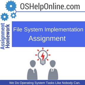 File System Implementation Assignment Help