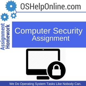 Computer Security Assignment Help